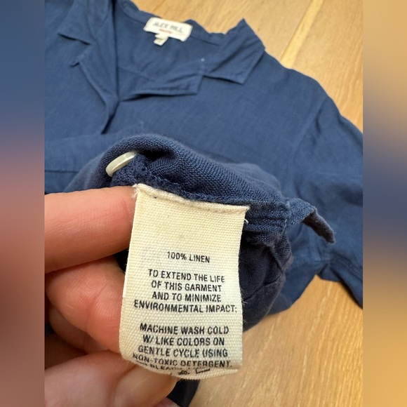 Alex Mill Linen Top - Picture 2 of 6